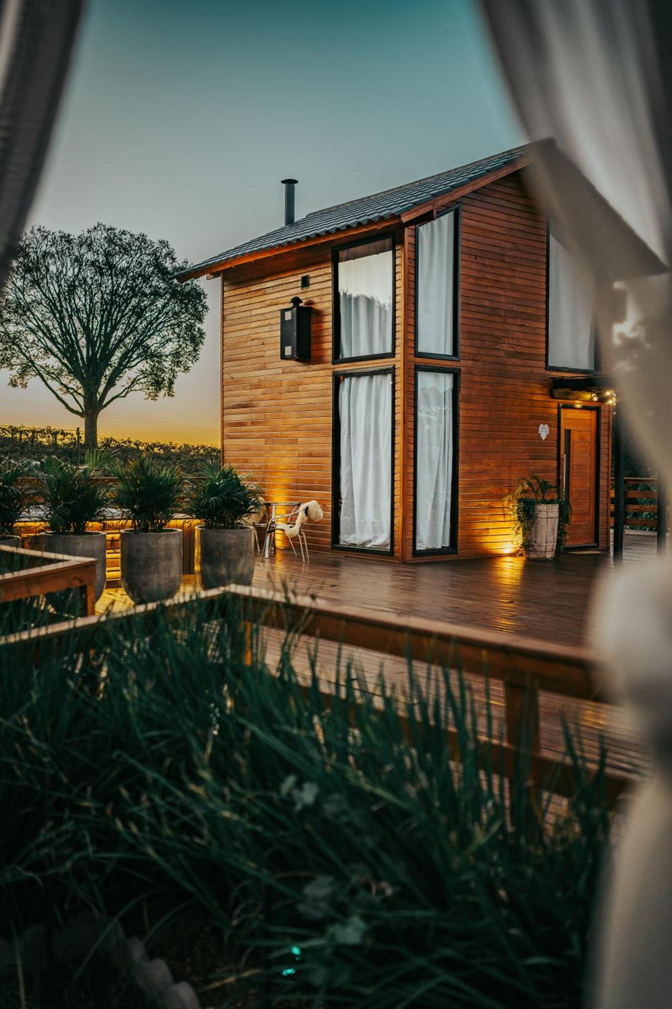 Capanna Del Vale - Um Refugio No Vale Dos Vinhedos Com Experiencia Exclusiva De Degustacao Na Vinicola Dom Candido Бенту-Гонсалвіс Екстер'єр фото