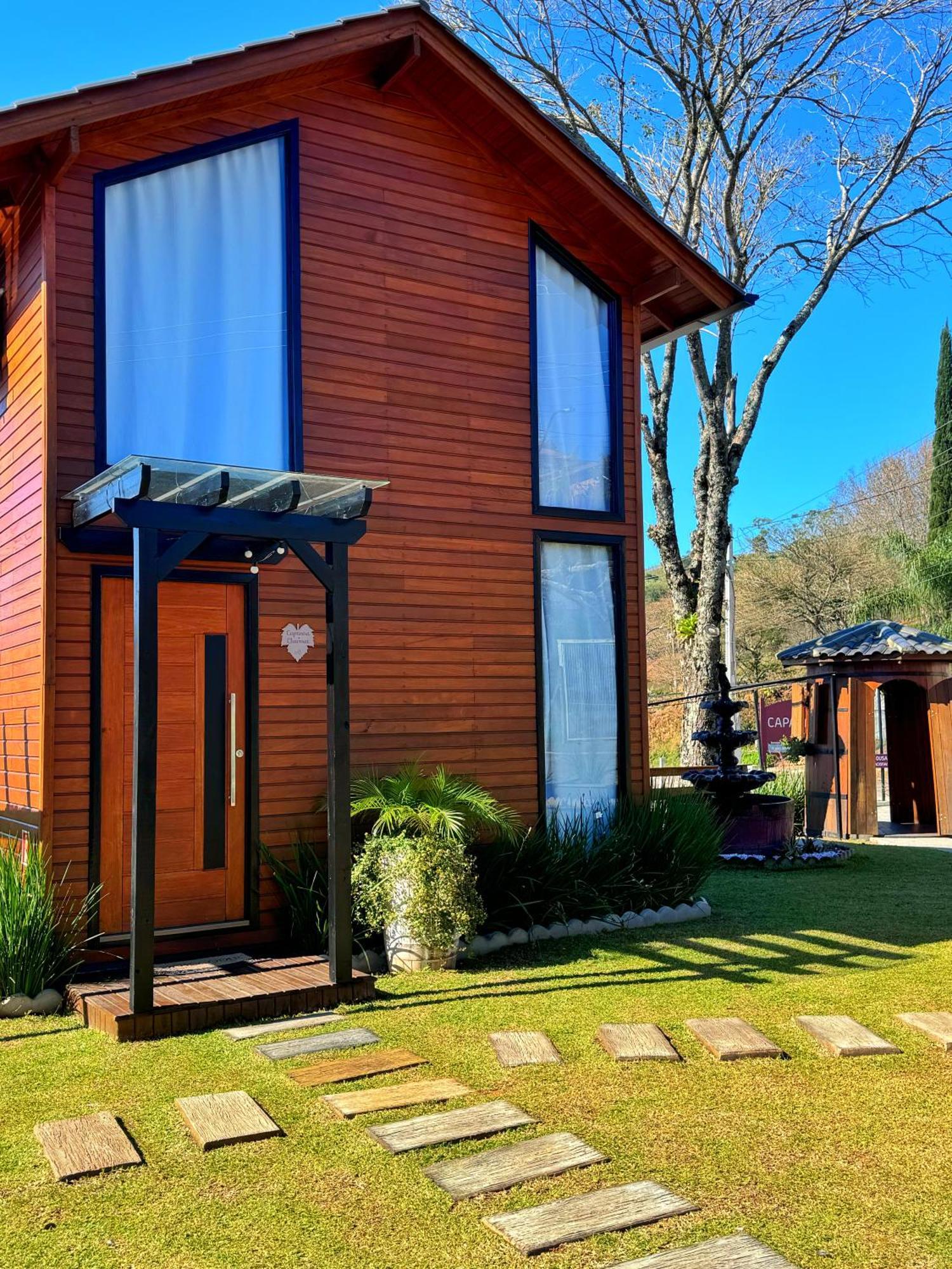 Capanna Del Vale - Um Refugio No Vale Dos Vinhedos Com Experiencia Exclusiva De Degustacao Na Vinicola Dom Candido Бенту-Гонсалвіс Екстер'єр фото