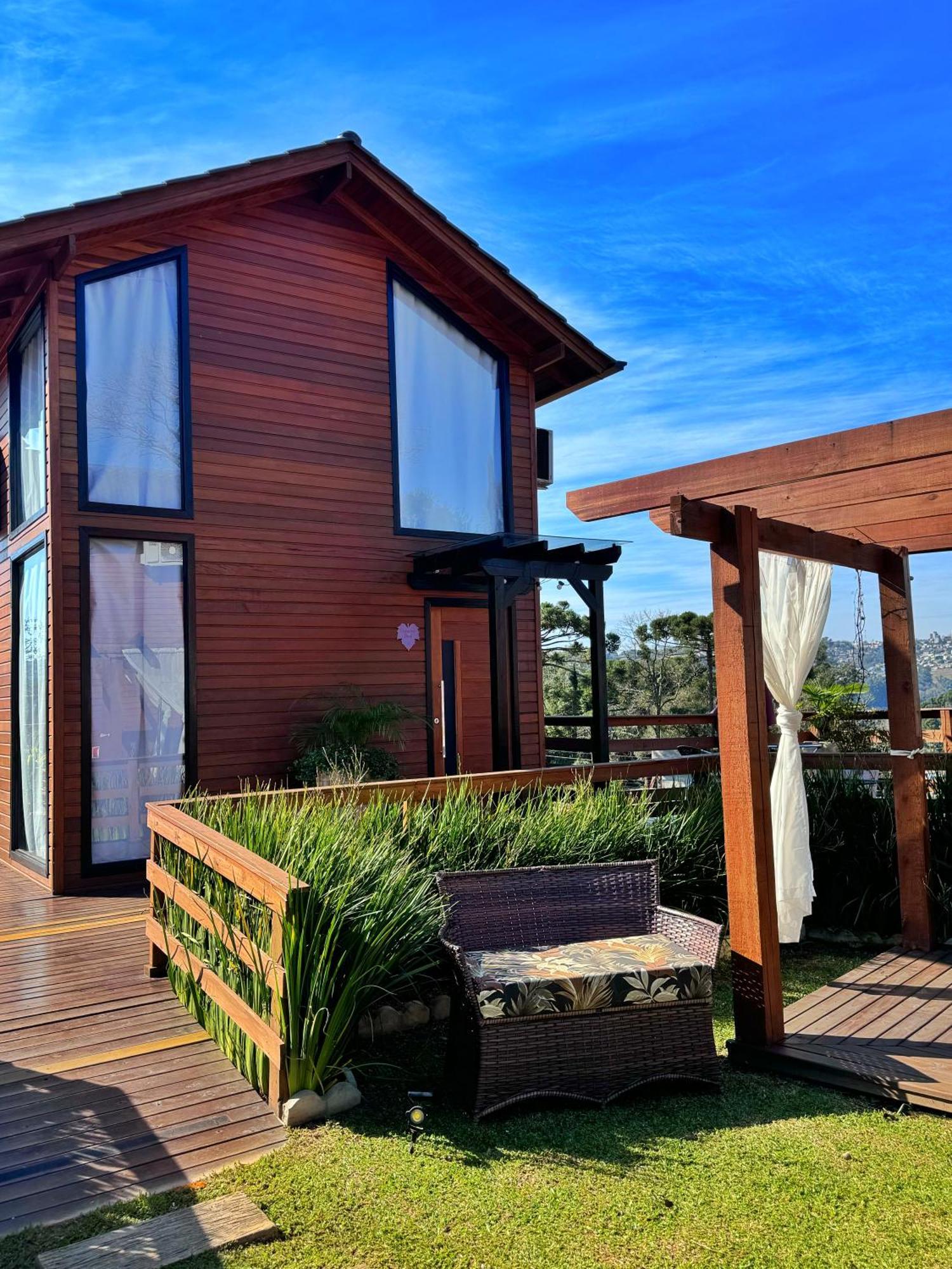 Capanna Del Vale - Um Refugio No Vale Dos Vinhedos Com Experiencia Exclusiva De Degustacao Na Vinicola Dom Candido Бенту-Гонсалвіс Екстер'єр фото